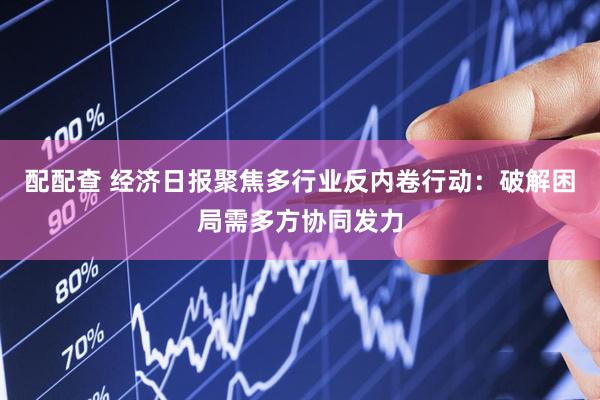配配查 经济日报聚焦多行业反内卷行动：破解困局需多方协同发力